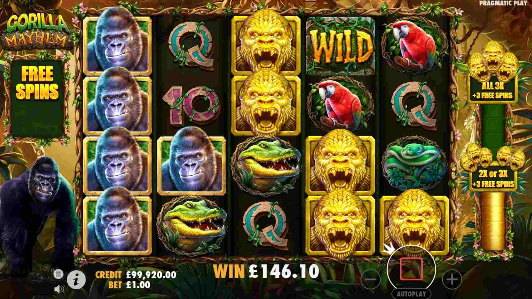 Descubra as melhores estratégias avançadas para apostar no Slot Gorilla Mayhem e aumente suas chances de ganhar grandes prêmios neste emocionante jogo de cassino online.